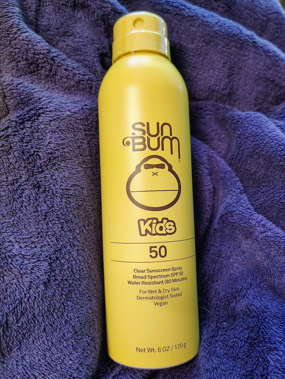 NEW & SEALED Sun Bum Kids SPF 50 Clear Sunscreen Spray – 6 oz water resistant
